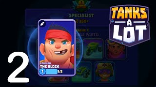 Tanks a Lot  - Gameplay Walkthrough Part #2 - 3vs3 Battle Arena (Android, iOS) screenshot 1