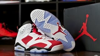 Unboxing Air Jordan Vi 6 Retro Carmine, May 24, 2014 Release 1080P