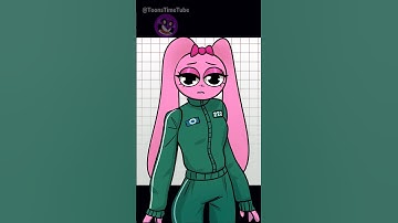 Sprunki x Squad game | Pinki #squidgame #sprunki