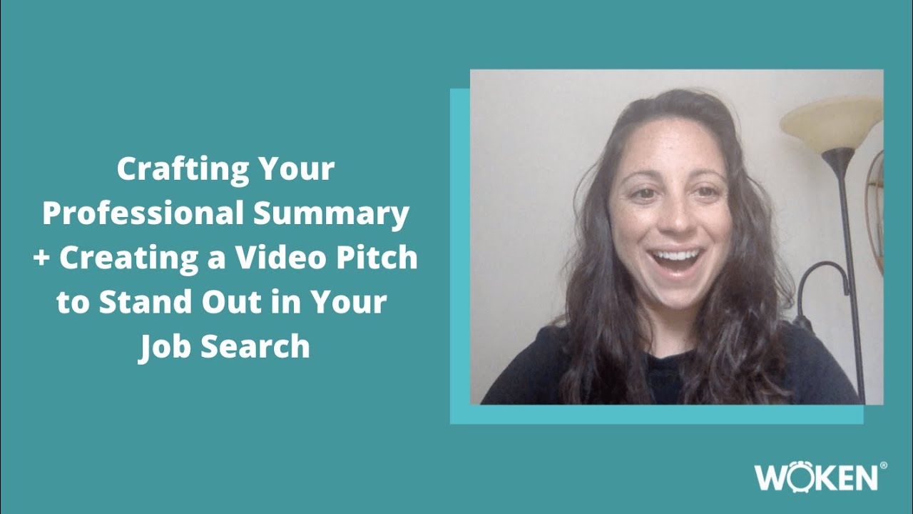 Crafting Your Professional Summary Creating A Video Pitch To Stand crafting-your-professional-summary-creating-a-video-pitch-to-stand