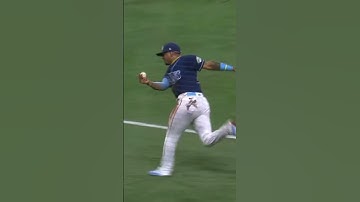 BAREHANDED Catch In FOUL Territory! @MLB