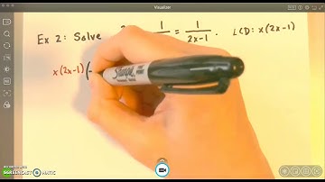 Algebra 2 | Solving Rational Expressions | Example 2