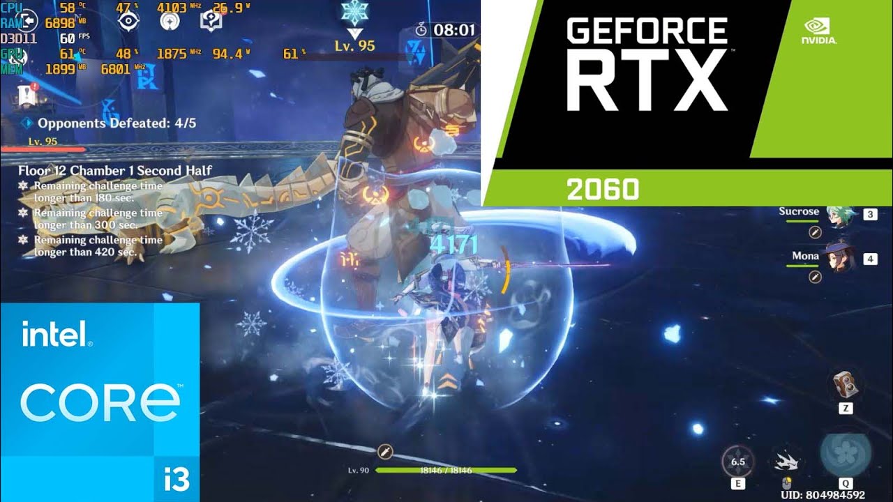 Genshin Impact RTX 2060 6GB (1080p) High Setting Gameplay YouTube