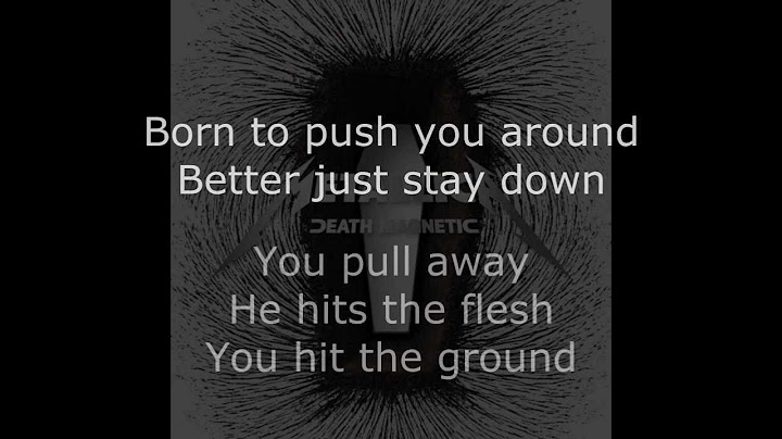 Metallica - The Day That Never Comes Lyrics (HD)