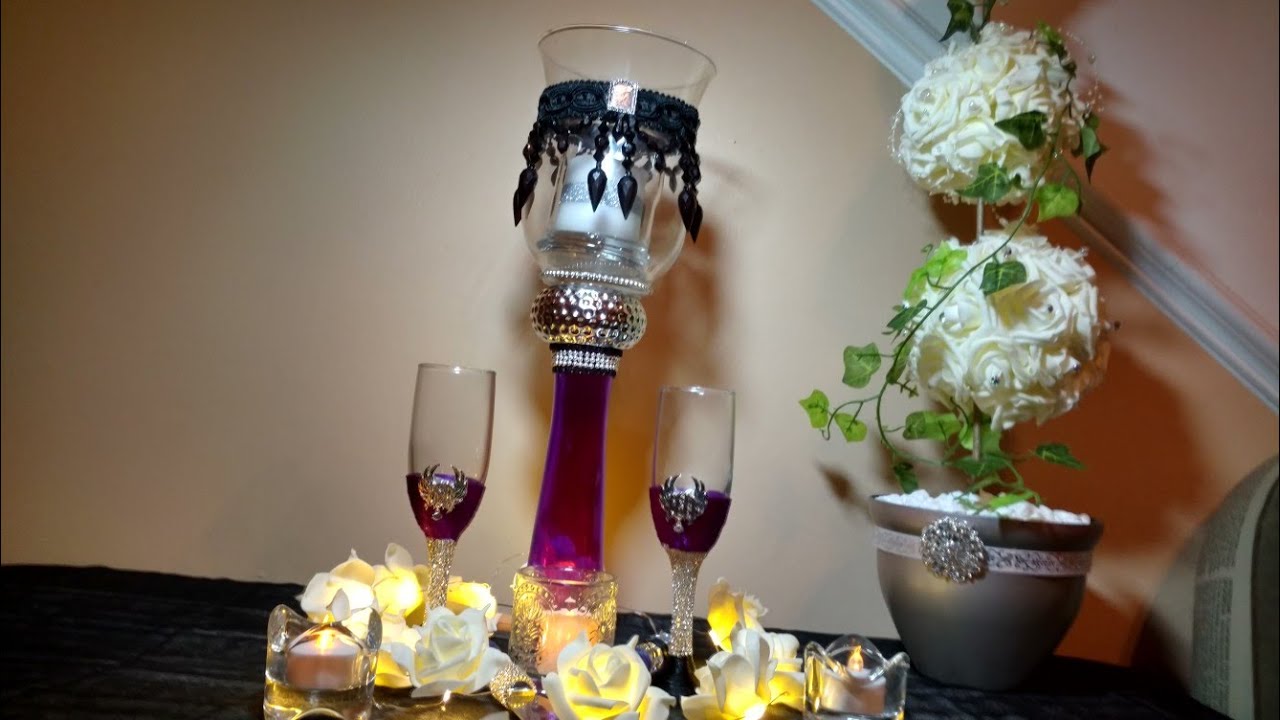 DIY Harley Davidson Wedding Centerpiece Part 1 YouTube