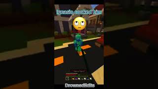 Evident vs Ignacioblade #shorts #minecraft #gaming