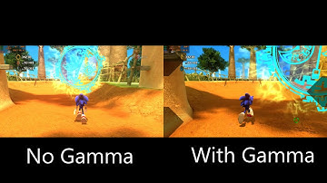 Xenia D3D12 | 2x Res Vsync Off | Sonic Unleashed | Gamma Vs No Gamma