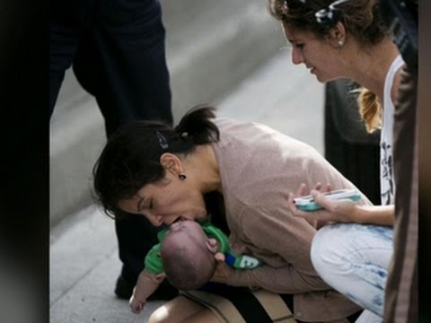 Baby rescued on Miami roadside by stranger who gave CPR