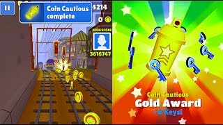 Subway Surfers - Coin Cautious Award (120,000pts No Coins) 