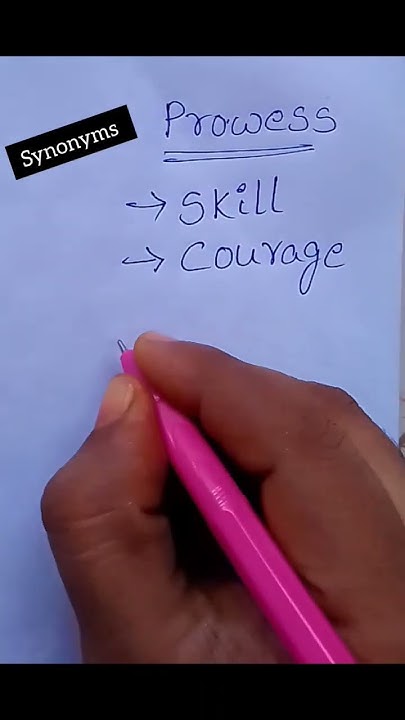 Prowess Synonyms English Grammar Same Meanings YouTube prowess-synonyms-english-grammar-same-meanings-youtube