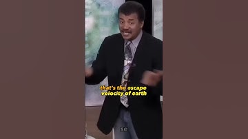 Escape Velocity Explained Neil deGrasse Tyson #force #speed #shorts