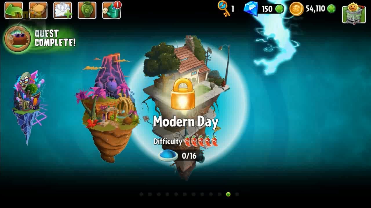 Plants Vs Zombies 2 - Modern Day Part 1 Preview - Youtube