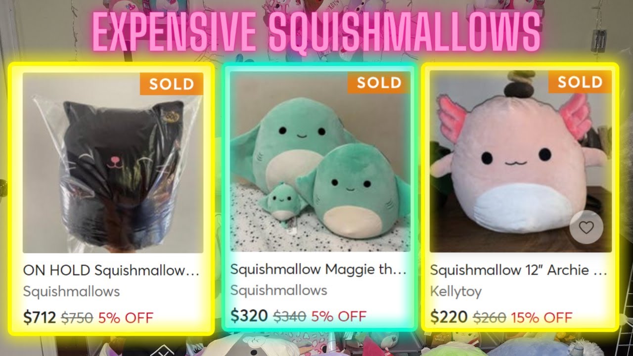 The Most Expensive and Rarest Squishmallows Ever Sold