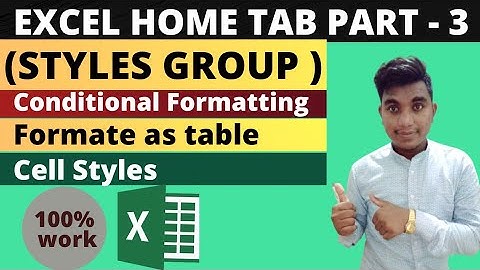 How To Use Conditional Formatting in Excel || Home Tab Part 3 || How to Hilight Duplicate value