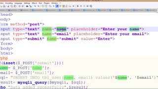Simple Create Read Update Delete in PHP - CRUD in PHP - English