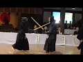 第115回　全日本剣道演武大会　範士八段の部　目黒大作先生（秋田）対角正武先生（福岡）