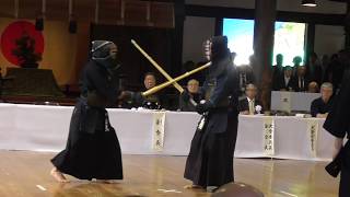 第115回　全日本剣道演武大会　範士八段の部　目黒大作先生（秋田）対角正武先生（福岡）