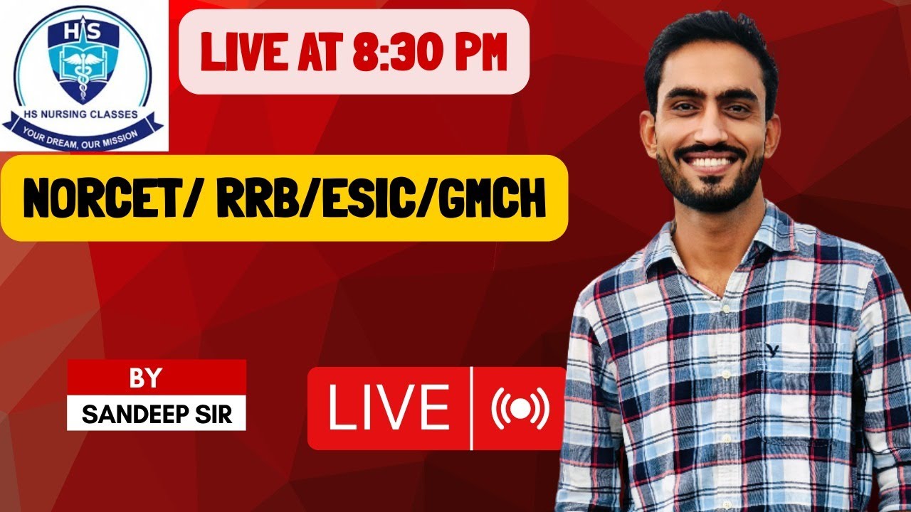 LIVE CLASS BY Sandeep SIR