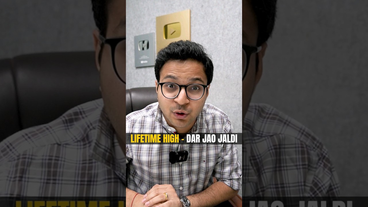 Nifty lifetime high - Beware 😱 