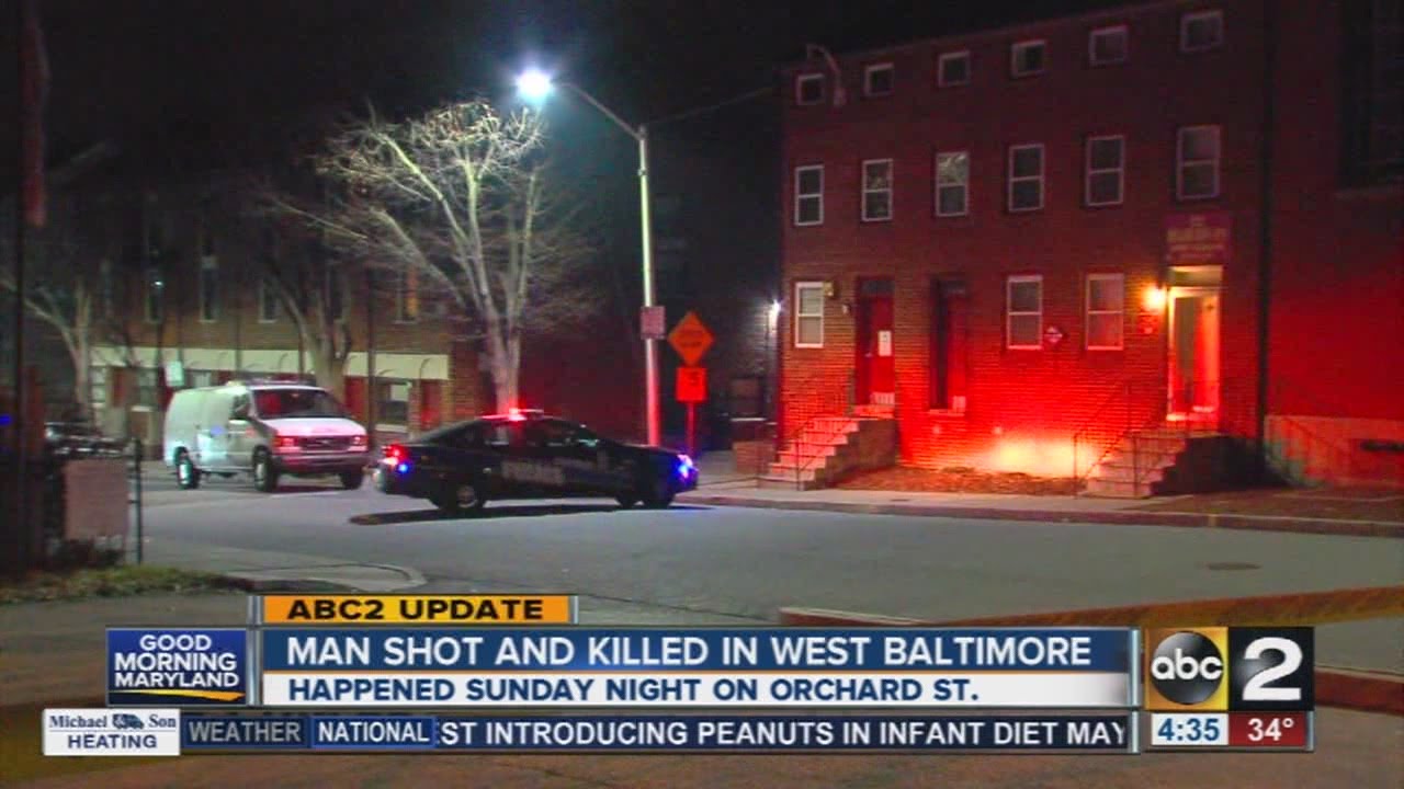Man shot, killed in West Baltimore - YouTube