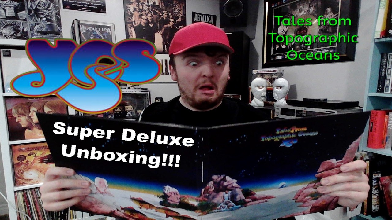 Unboxing YES - TALES FROM TOPOGRAPHIC OCEANS Super Deluxe
