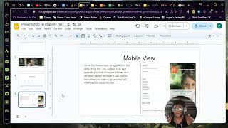 Presentation on Usability Test