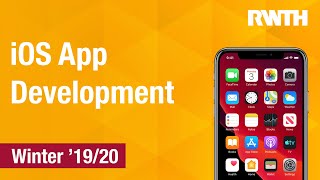 iOS Application Development - WiSe 19/20 Lecture 1: Introduction