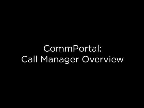 The Call Manager Feature on the CommPortal for Midco Hosted VoIP