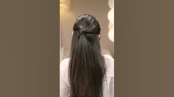 Easy hair hack❤️ #shorts #shortvideo #trending shorts #trending #jewellery  #viral #hacks #hairstyle
