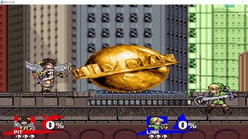 Mugen Super Smash Bros MOD stages - thatguy edits (7 new SSB mugen stages WIPs)