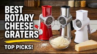 TOP 5 Best Rotary Cheese Graters 2026 | Top rated cheese graters on Amazon