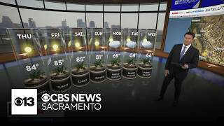 Wednesday midday Northern California weather forecast - October 14, 2026