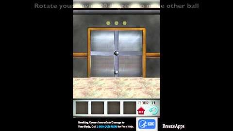 100 Floors Level 11 Walkthrough (100 Floors Solution Floor 11 iphone, ipad)