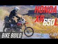 Honda XR650L Adventure Bike Build