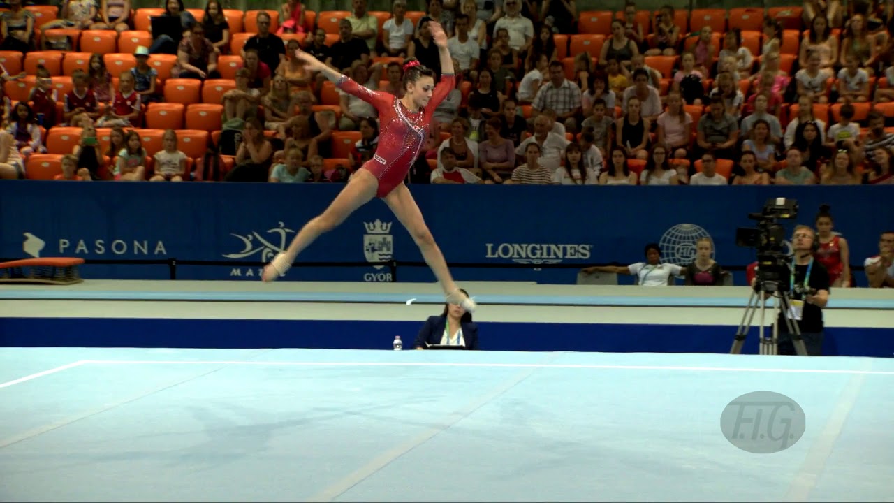 VINCENZI Chiara (ITA) - 2019 Artistic Junior Worlds, Gyor (HUN) - Qualifications Floor Exercise