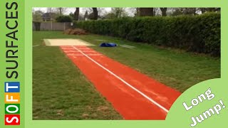 Long Jump Runway Construction In Berkshire