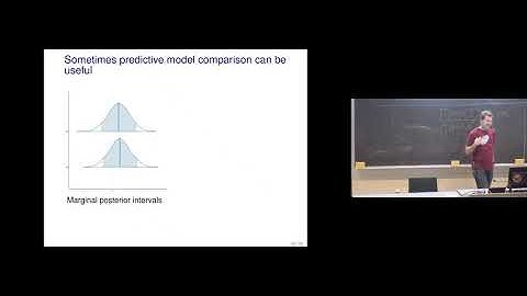BDA 2019 Lecture 9.2 model comparison and selection