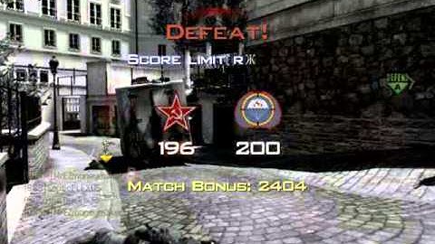 MW3 Final Stand! - Riot Shield Kill