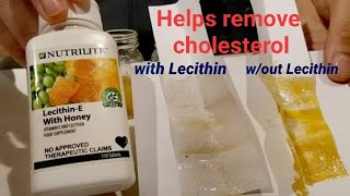 #vitaminE #Lecithin NUTRILITE Lecithin-E demo / Health benefits