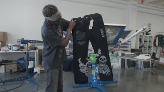 How to Screen Printing on Denim Jeans