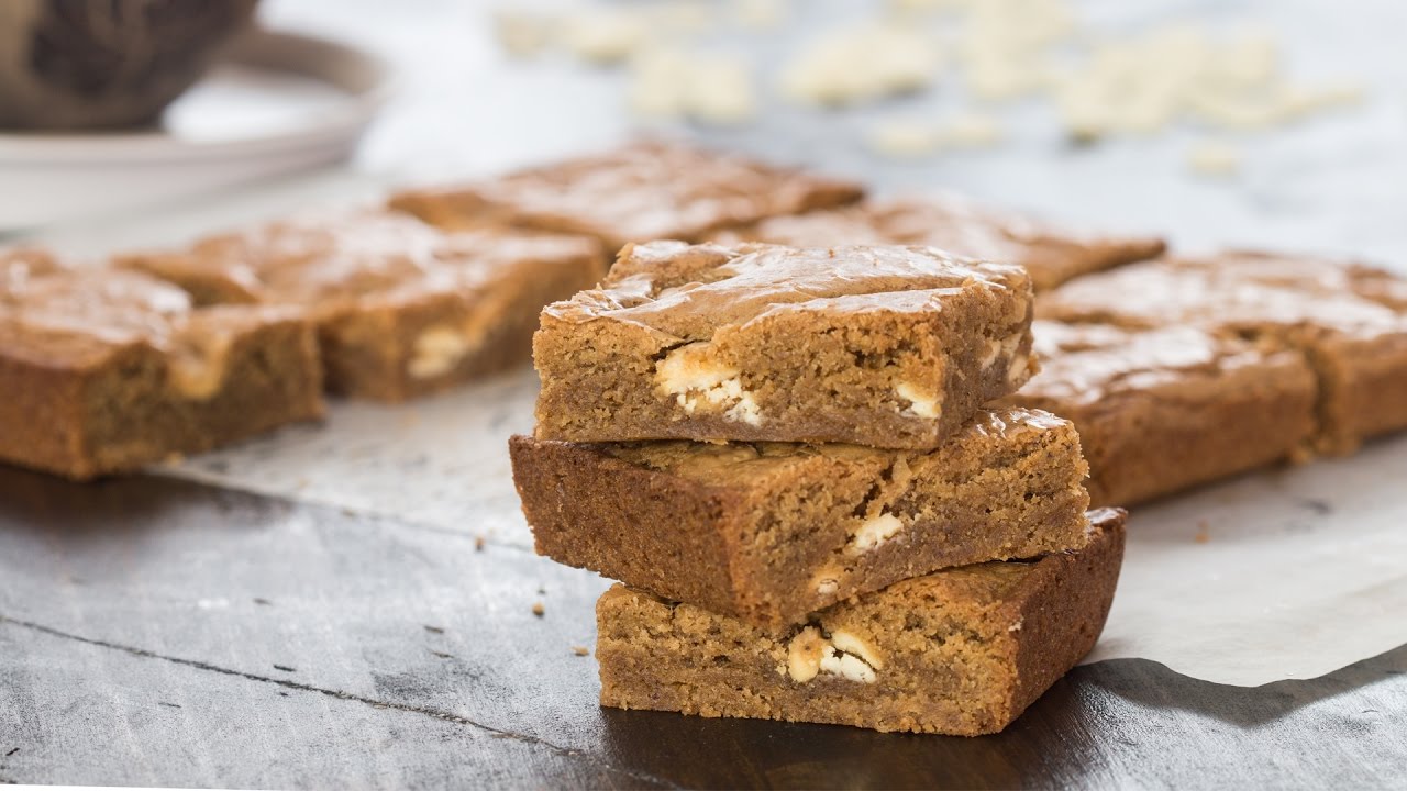 Brown Butter Blondies Recipe | Home Cooking Adventure