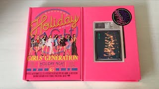 ♡Unboxing Girls' Generation (SNSD) 소녀시대 6th Studio Album Holiday Night (Both Ver.)♡