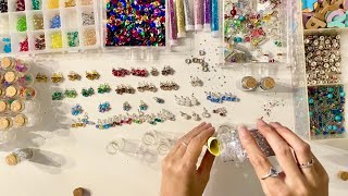 Making bottles of fairy dust: Fairy princess party preparation