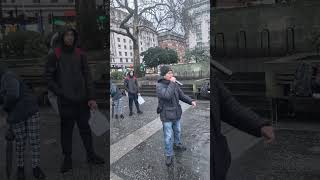 Chimezie Okonkwo at THE GOSPEL ON THE ROAD in Marble Arch in London UK on 1 FEBRUARY 2026...