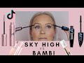 MAYBELLINE SKY HIGH MASCARA VS LOREAL BAMBI MASCARA