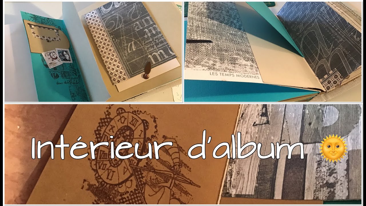 Réalisation d’un superbe album pour vos photos #isabelscrap