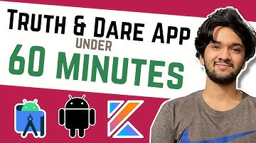 Android App Tutorial for Complete Beginner | Truth & Dare App