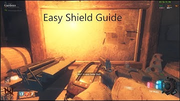 How to Build the Shield in Das Herrenhaus, All Shield Part Locations EASY, Black Ops 3 Zombies