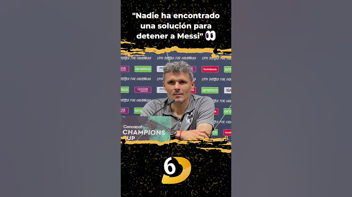 Tano: “(Messi) ha enfrentado a los mejores DT's y nadie ha encontrado una solución para detenerlo”