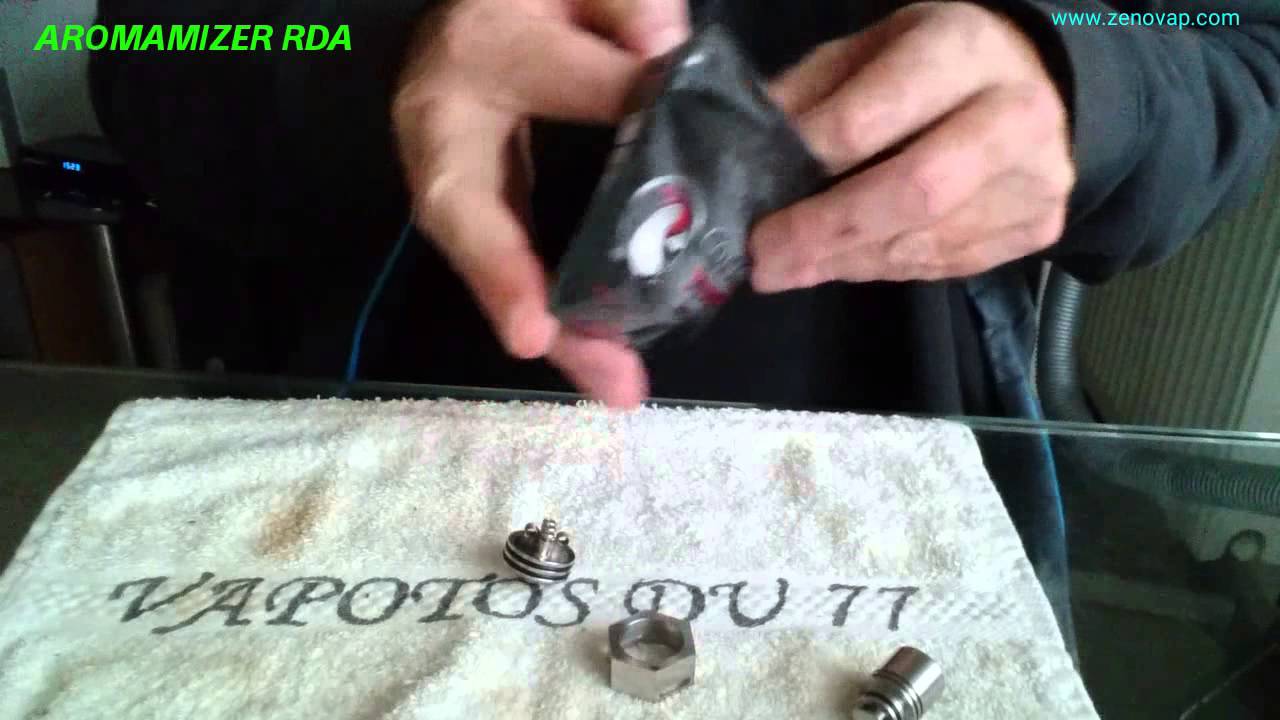 AROMAMIZER RDA by Steamer Crave